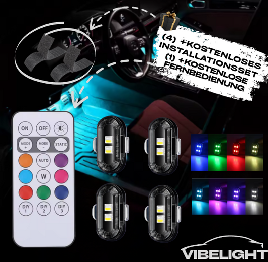 Vibelight™ RGB   Ambientelicht fürs Auto